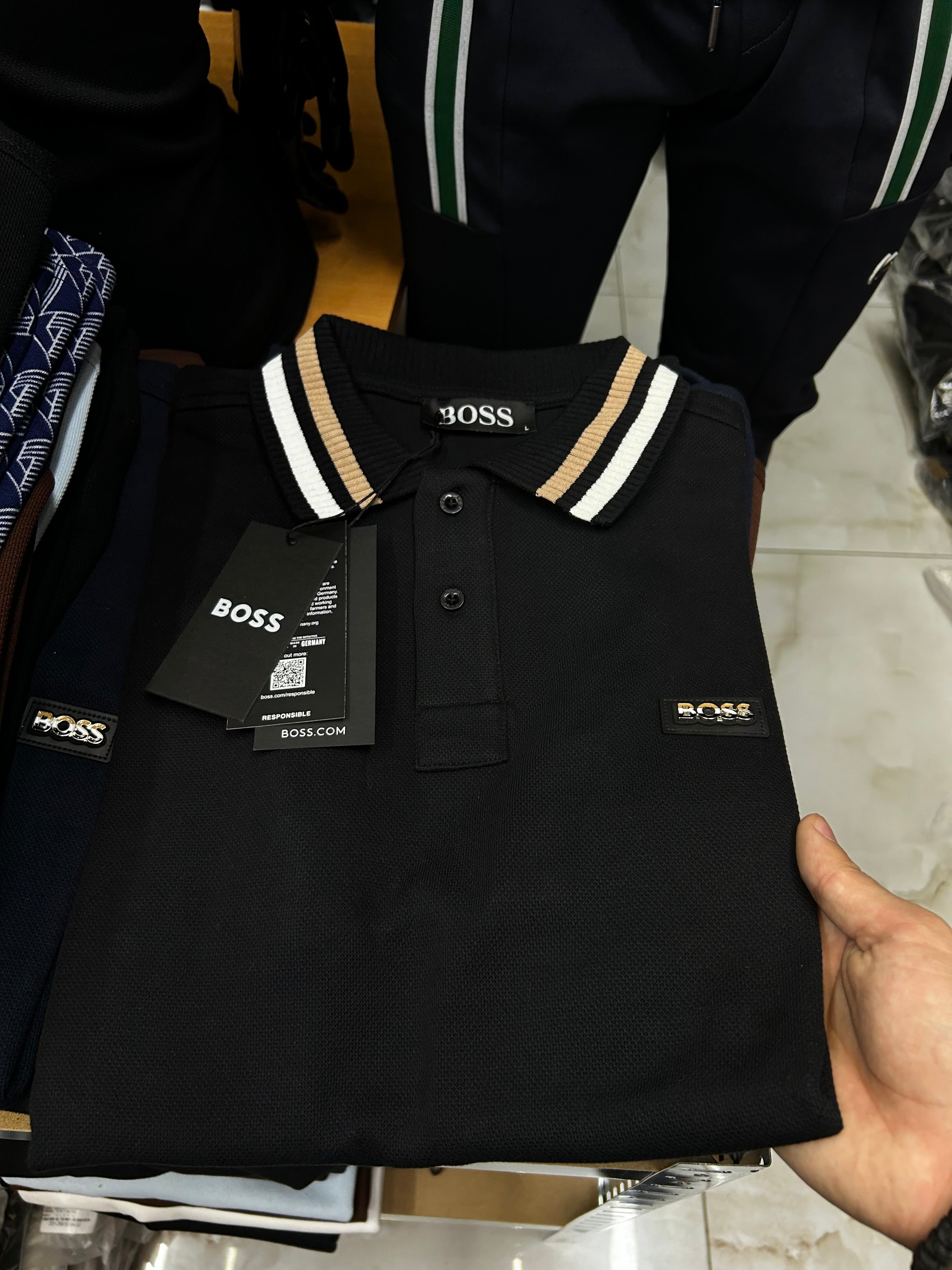 Boss Black Polo T-Shirt