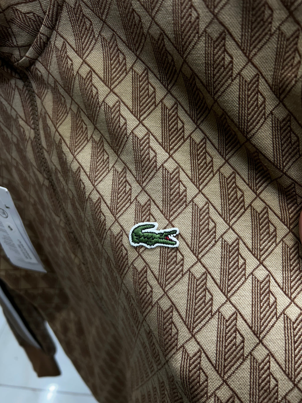 Lacoste Brown Monogram Tracksuit