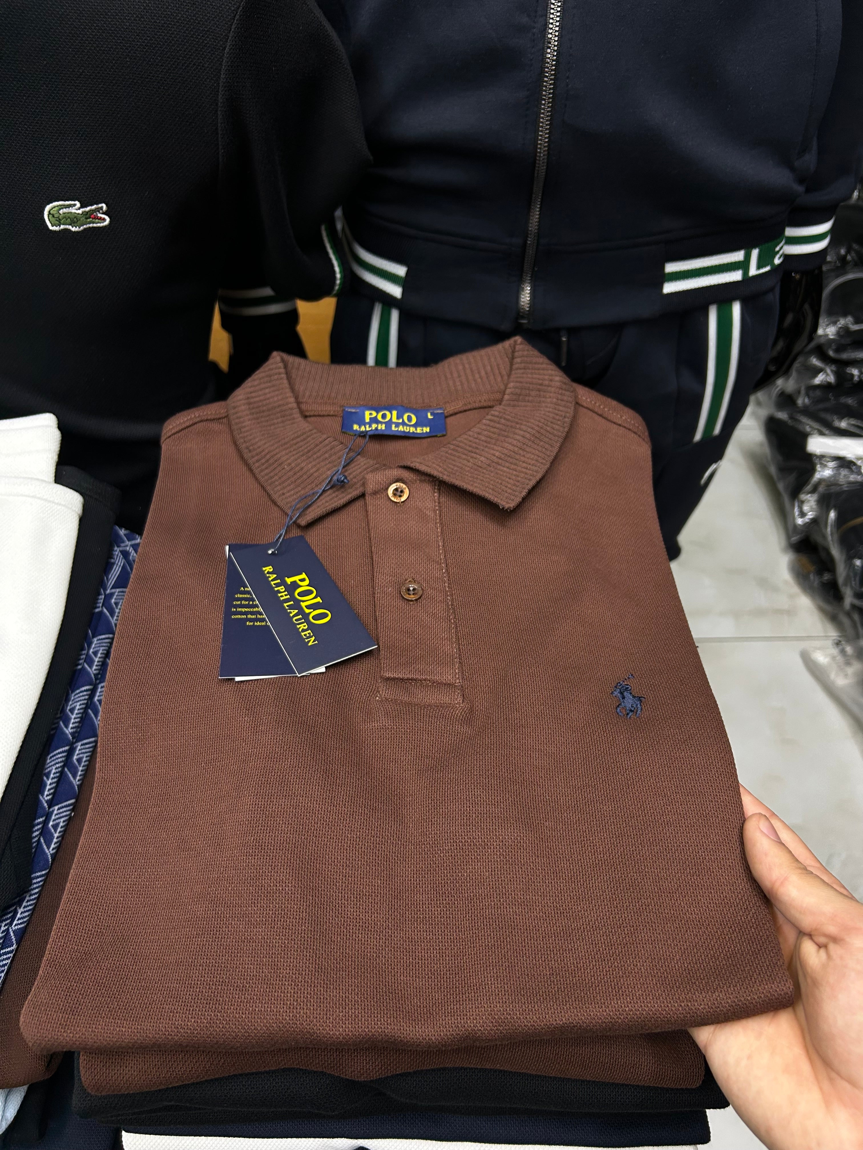 Ralph Lauren Brown Polo T-shirt