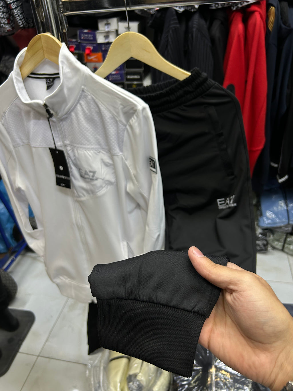 Emporio Armani Licra Tracksuit