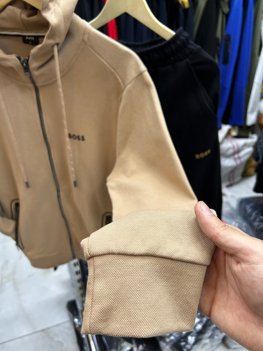 Boss Brown Tracksuit-Complet