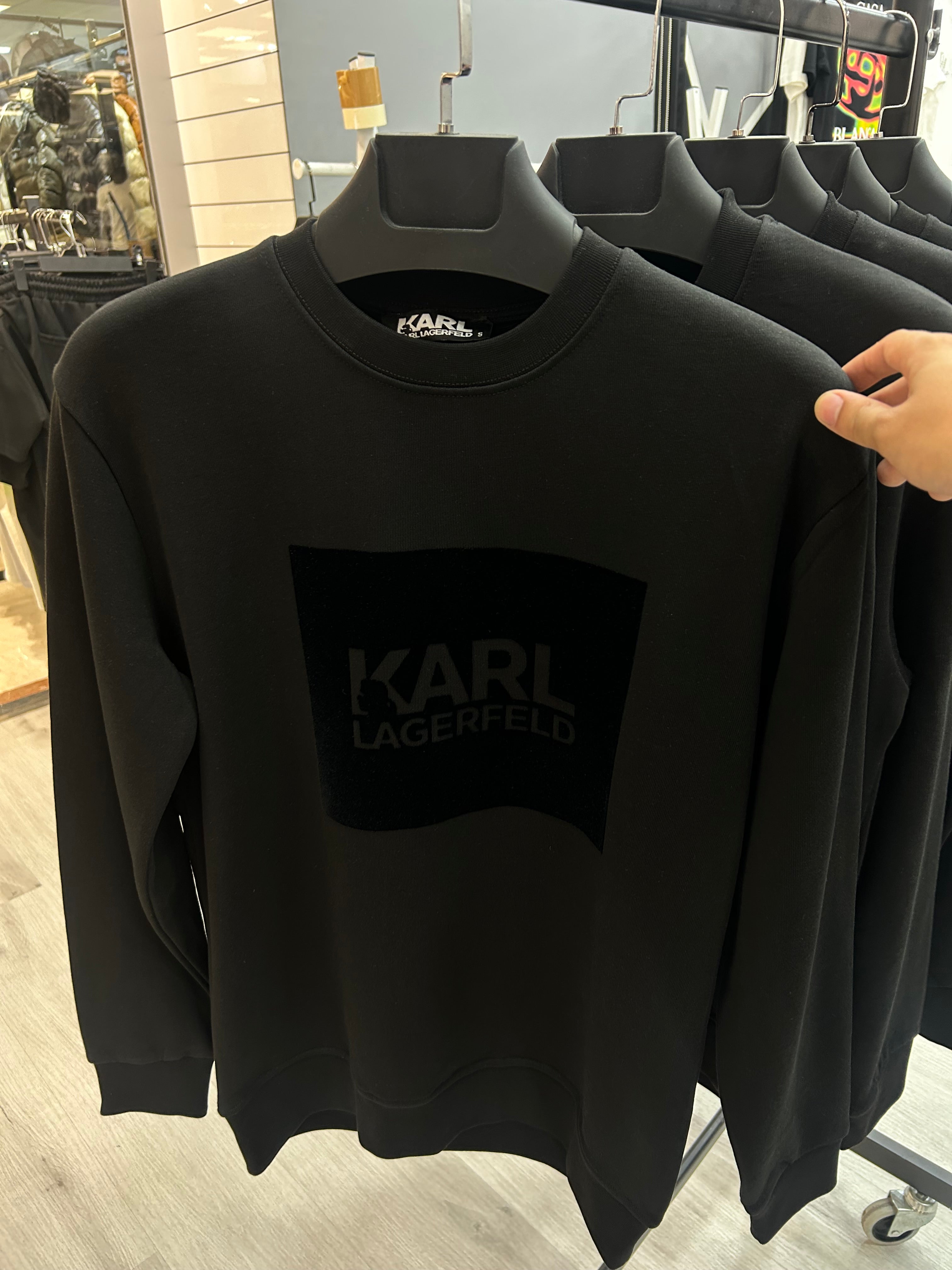 Karl Lagerfeld Sweatshirt-Black