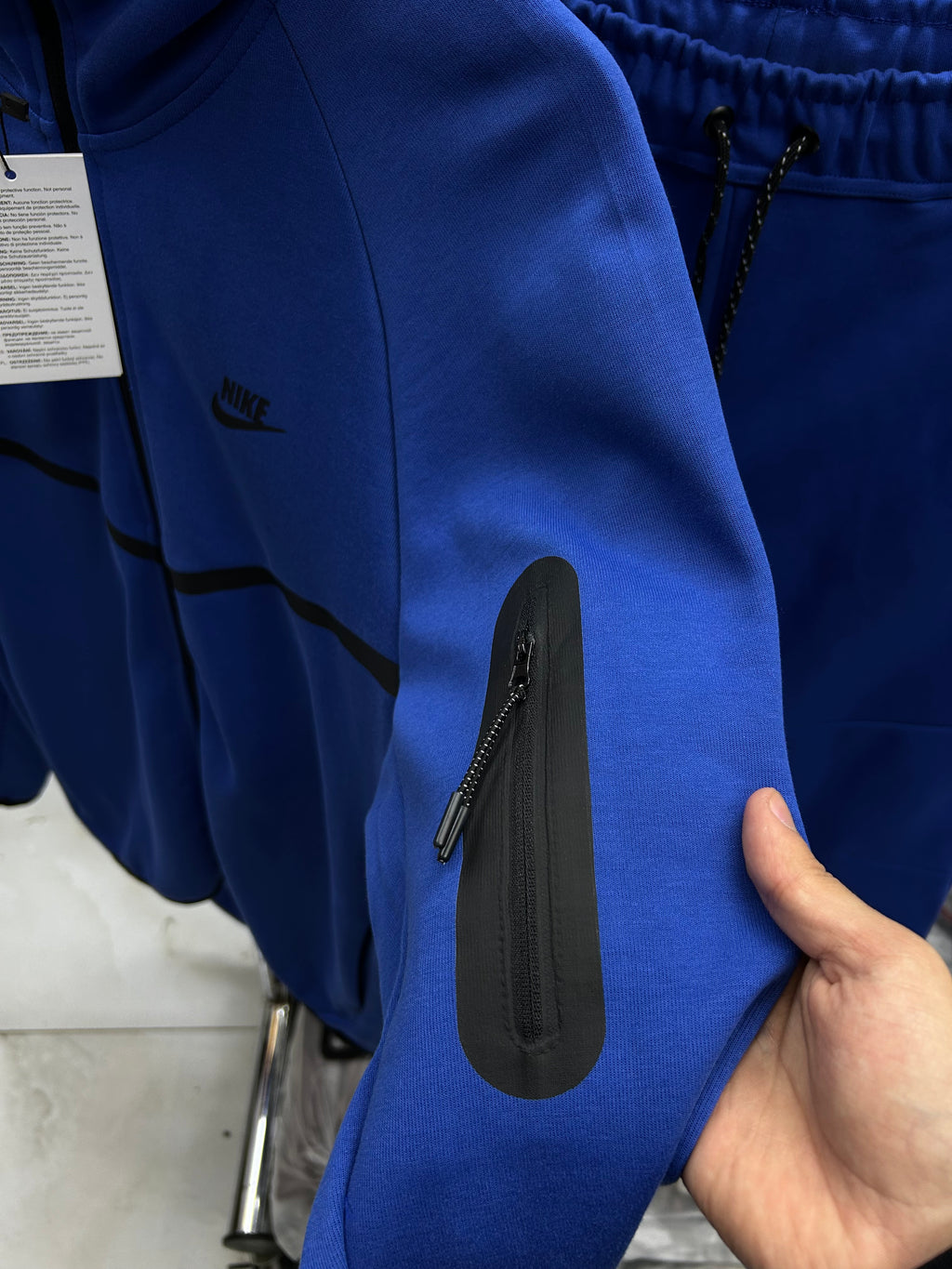 Nike Tech Fleece Blue Tracksuit