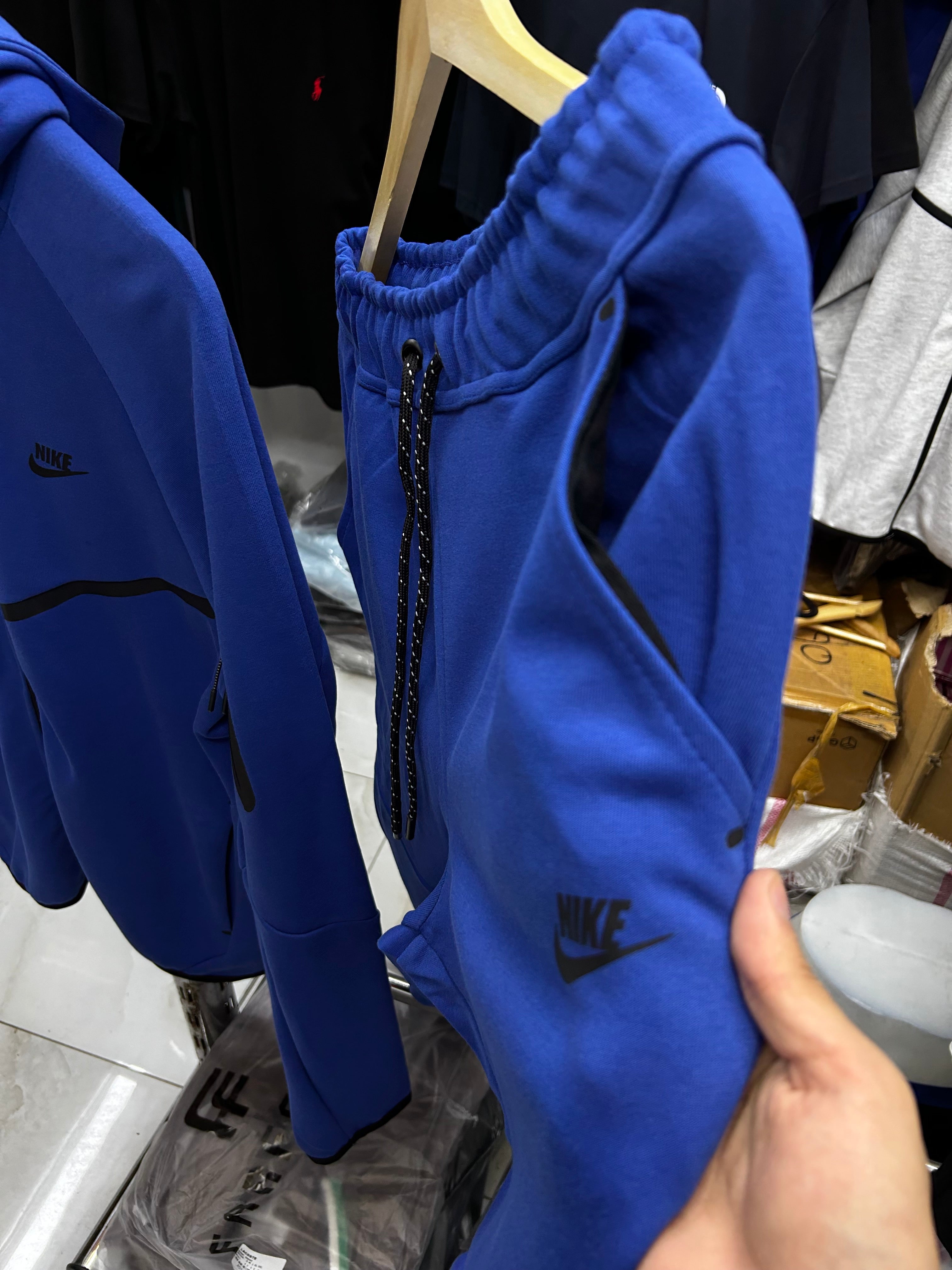 Nike Tech Fleece Blue Tracksuit