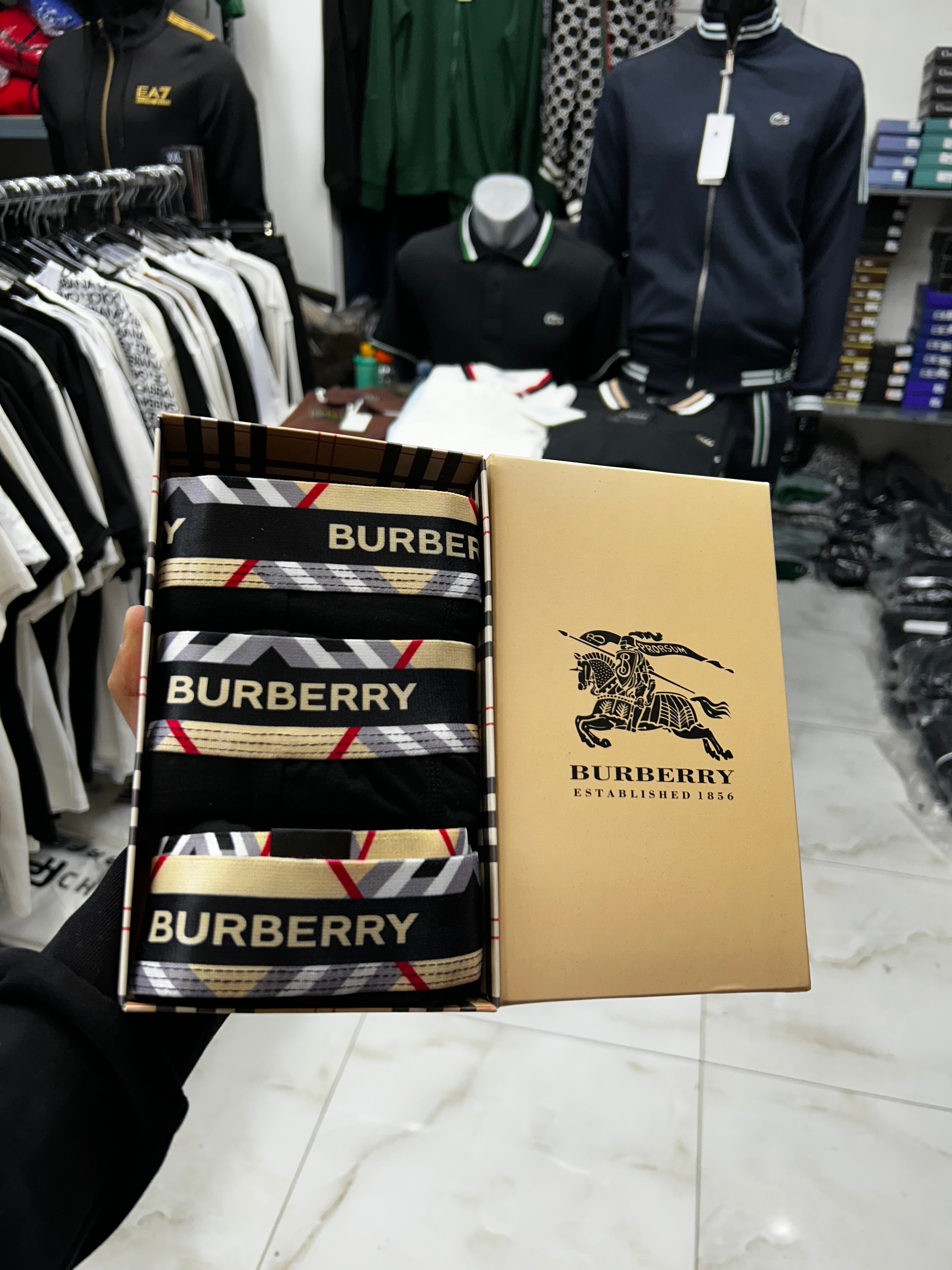 Burberry Boxer-3pcs