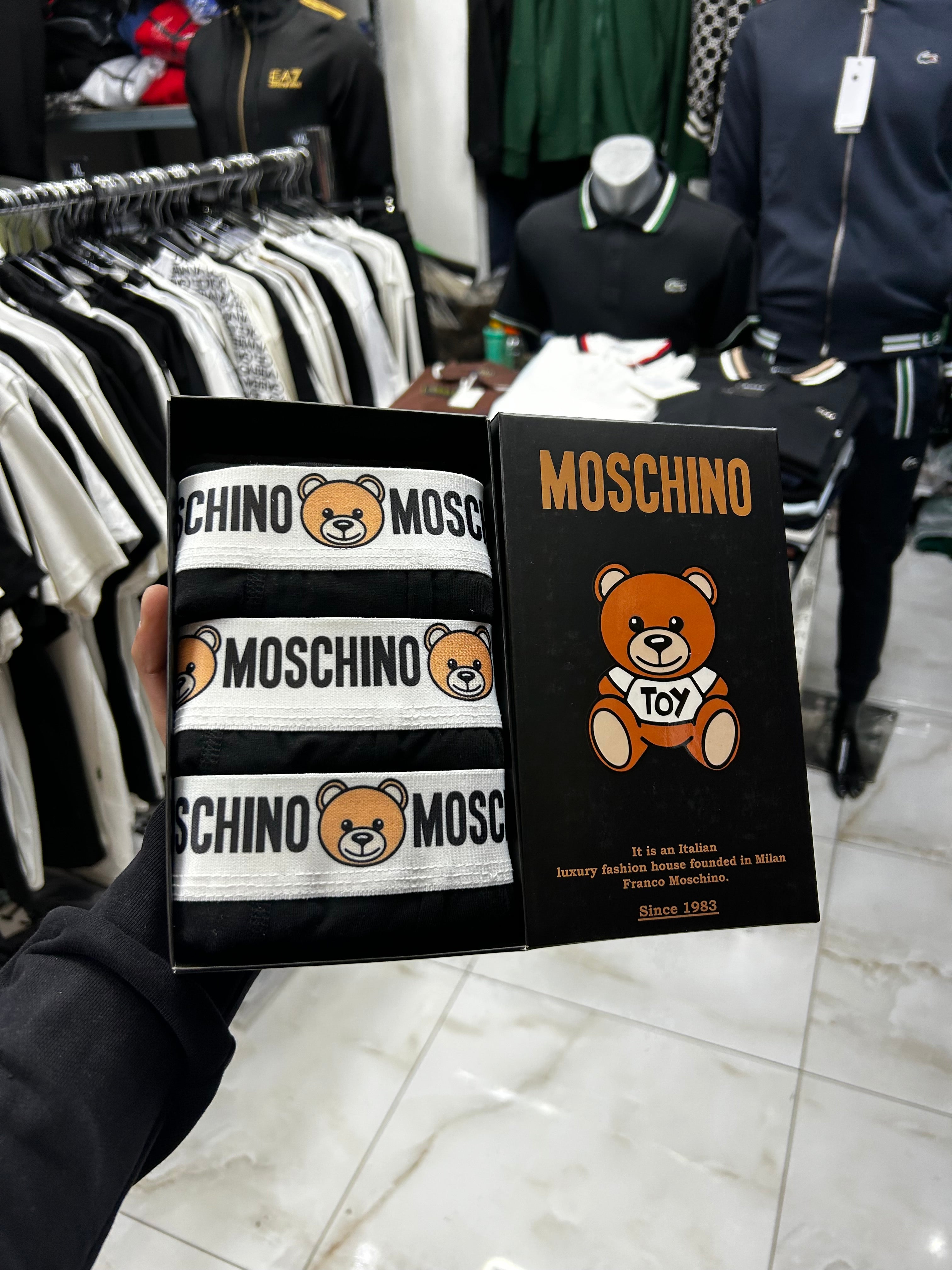 Moschino Boxer-3pcs
