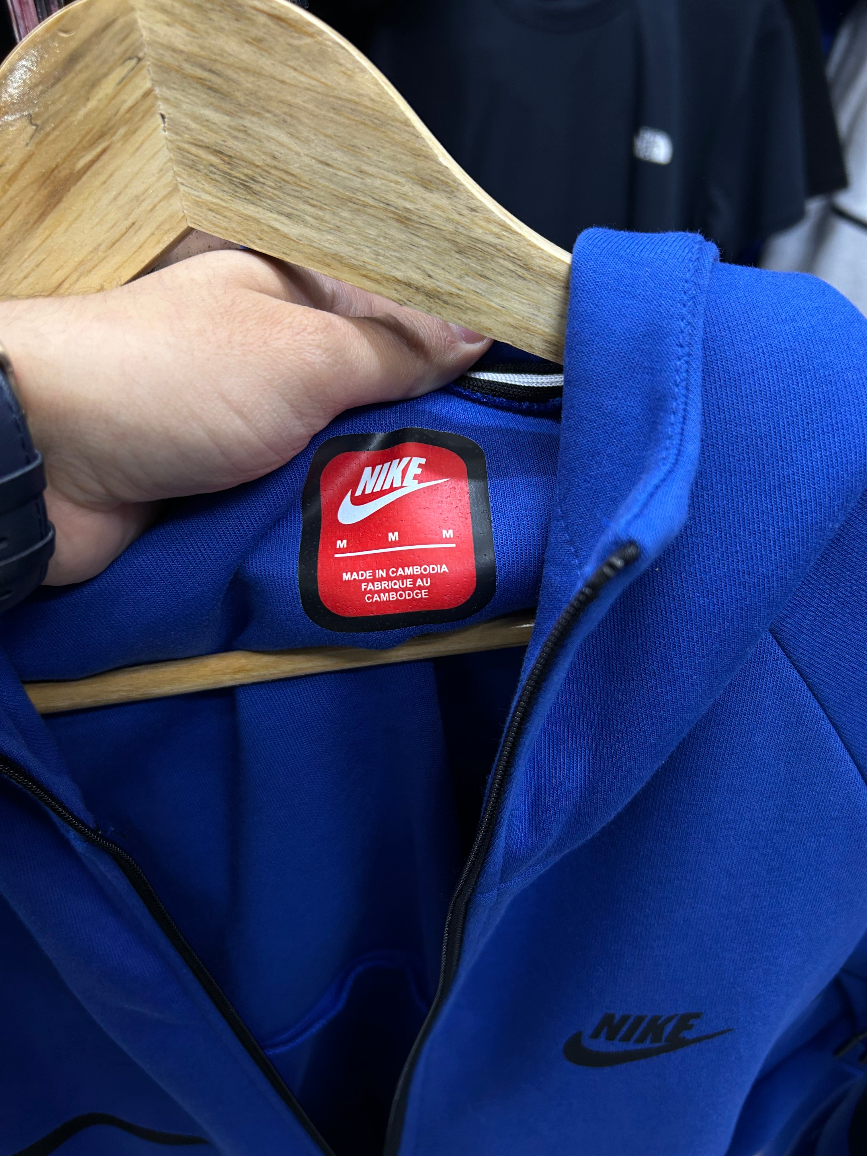 Nike Tech Fleece Blue Tracksuit