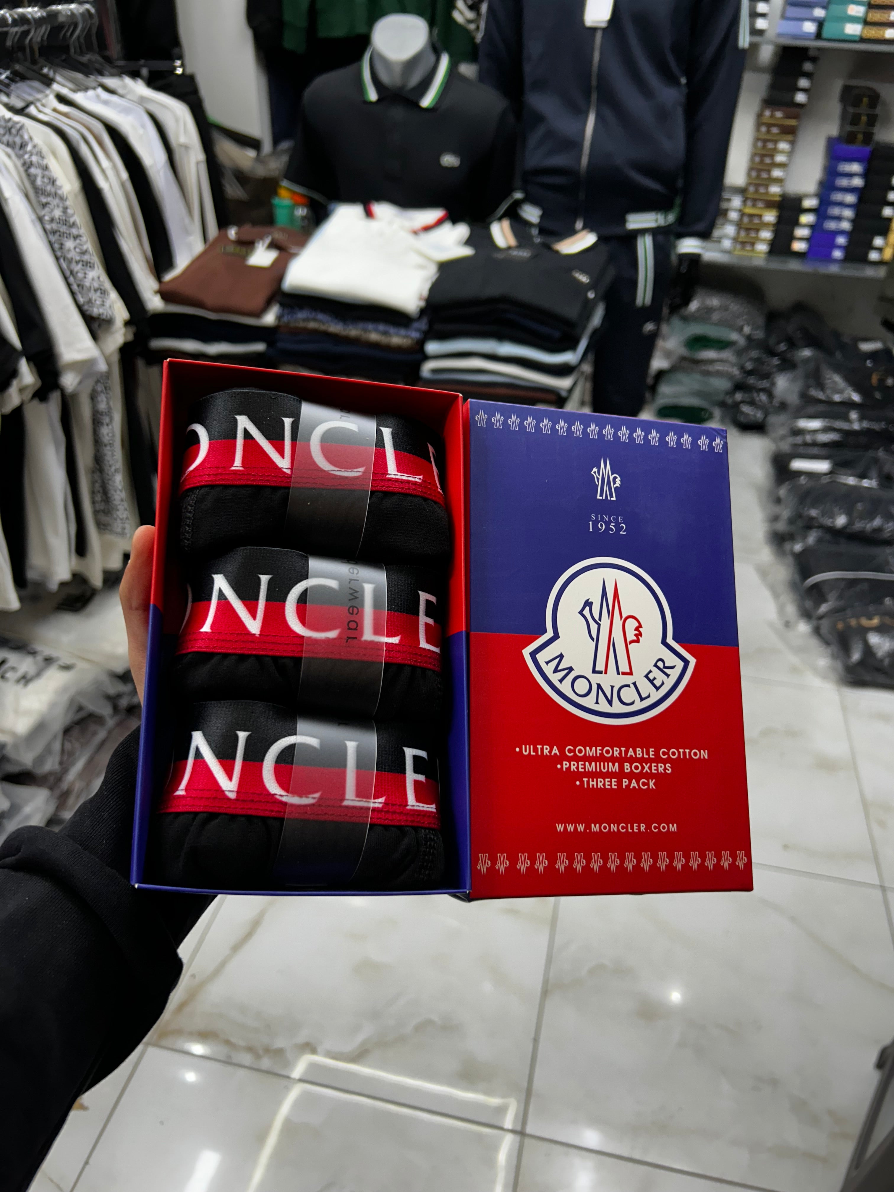 Moncler Boxer-3pcs