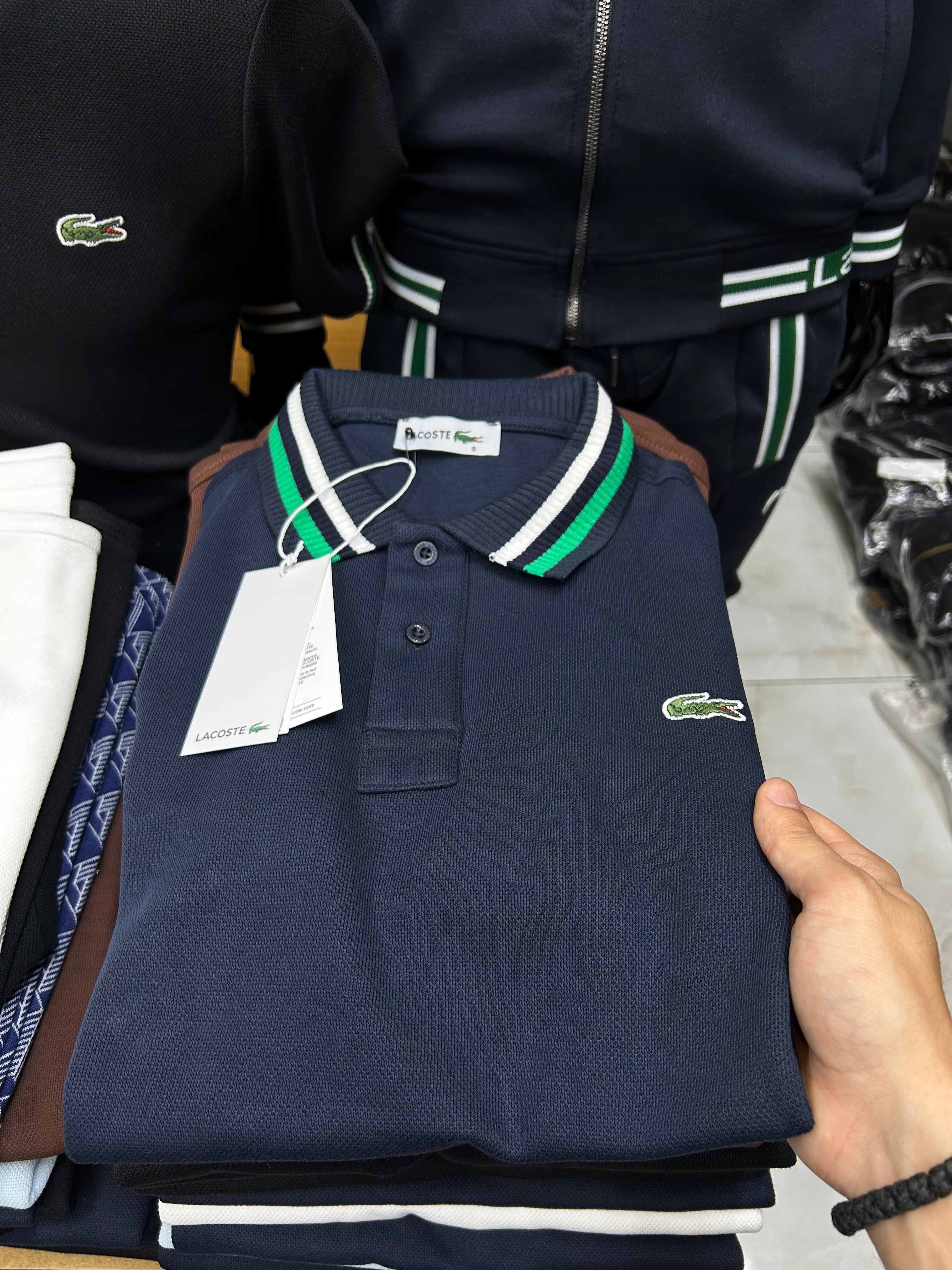 Lacoste Blue Polo T-shirt