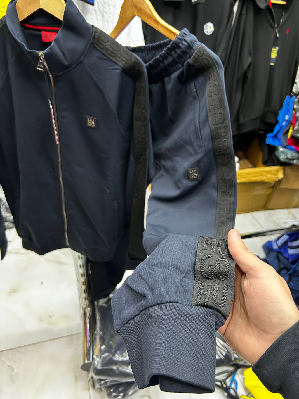 Hugo Blue Tracksuit