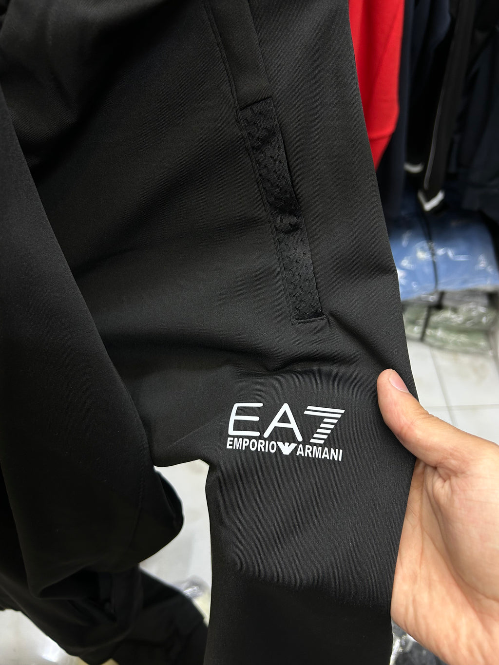 Emporio Armani Licra Tracksuit-Complet