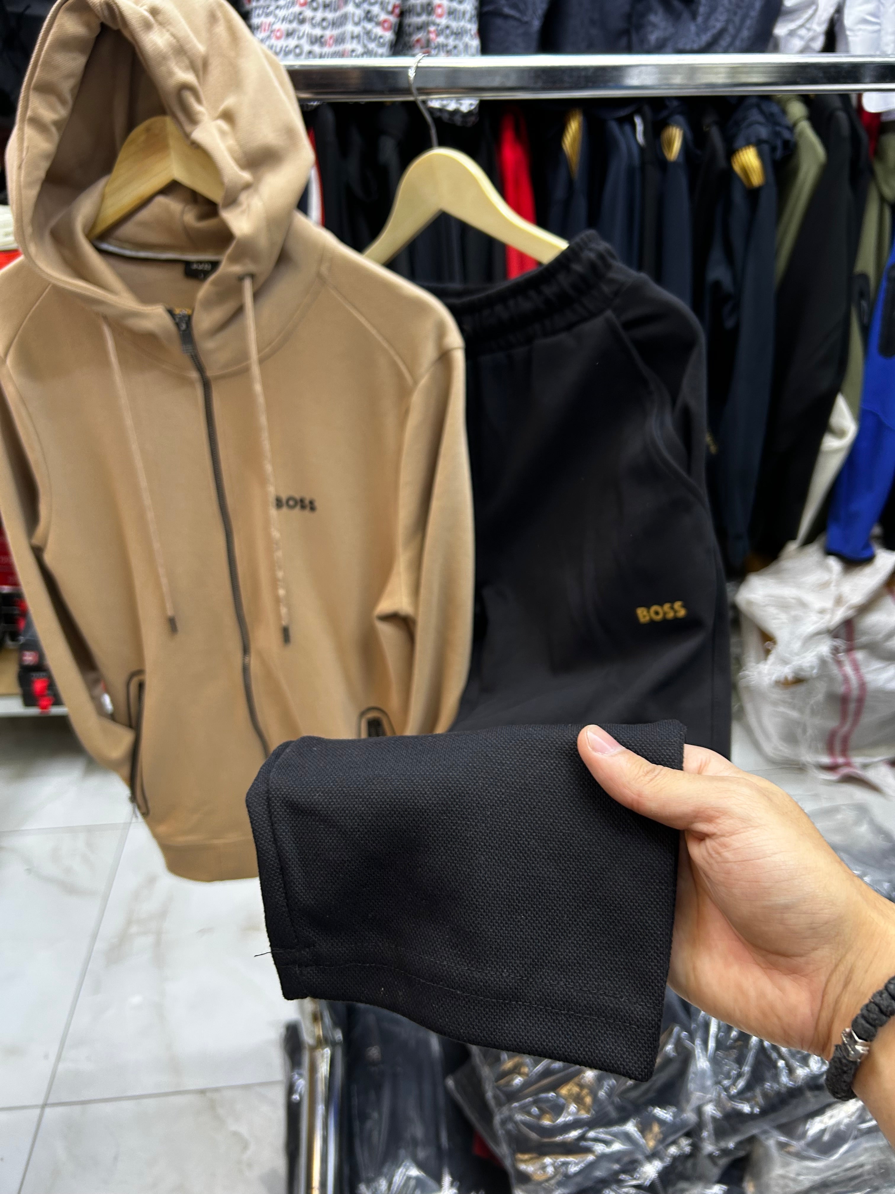 Boss Brown Tracksuit-Complet