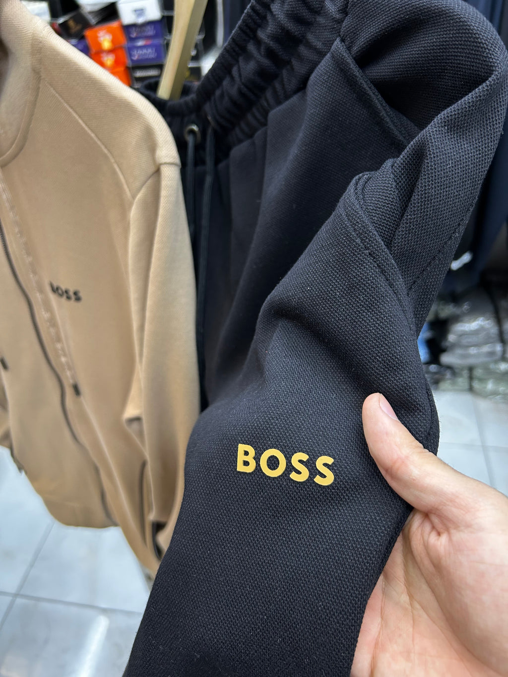 Boss Brown Tracksuit-Complet