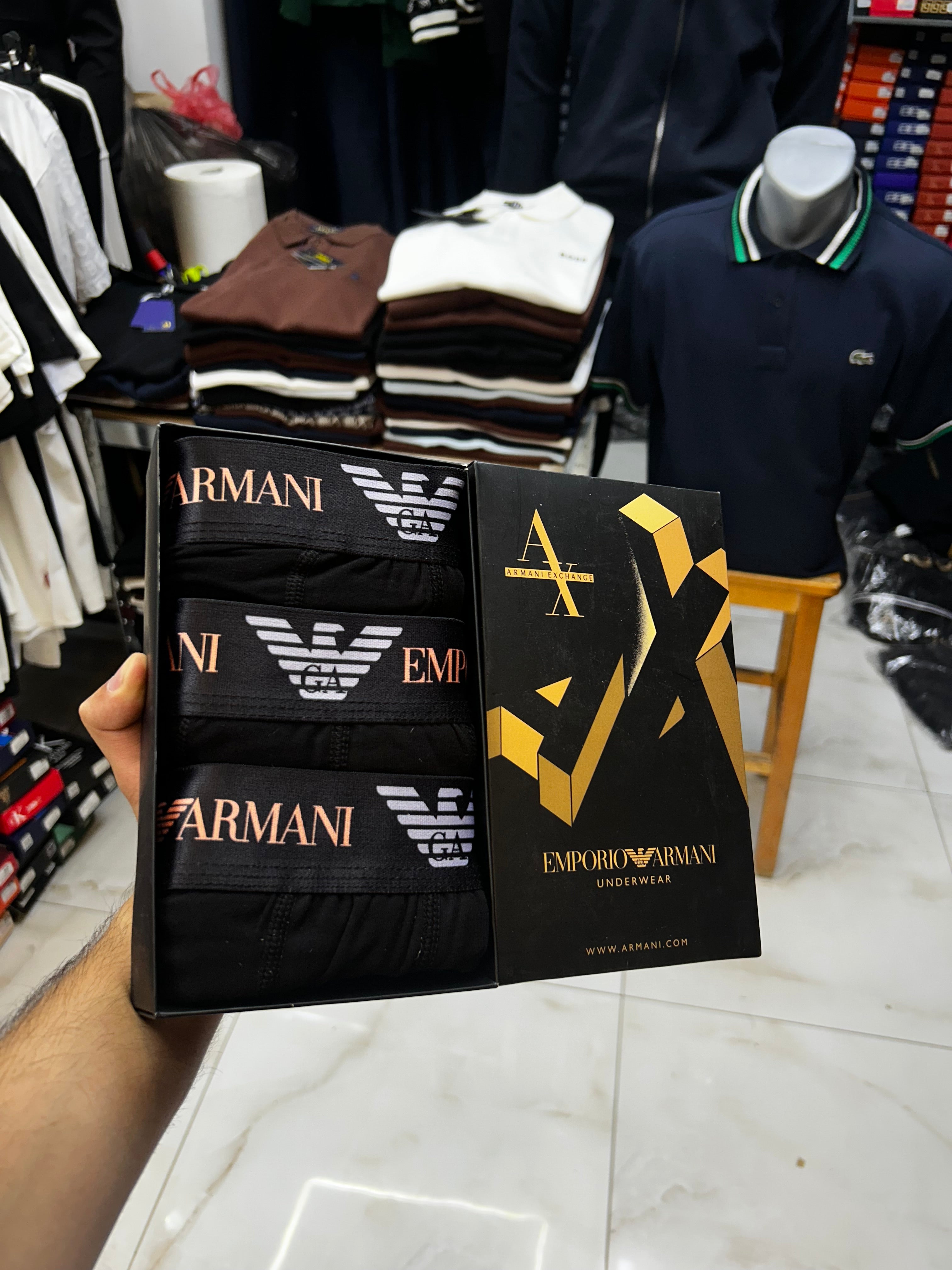 Armani Boxer-3pcs