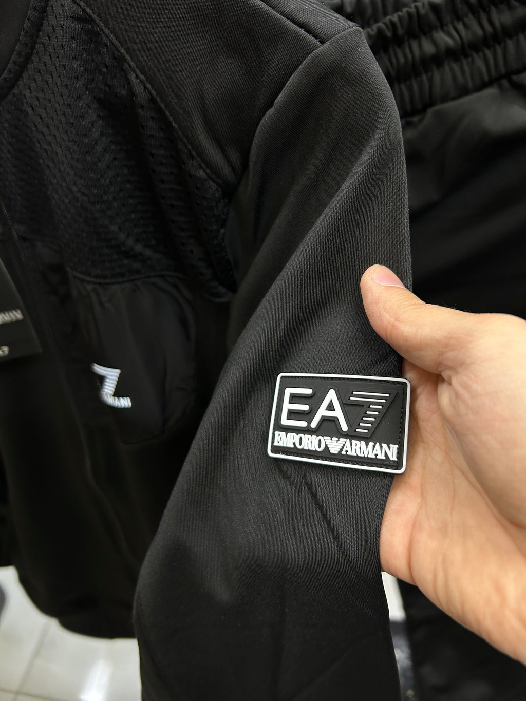 Emporio Armani Licra Tracksuit-Complet