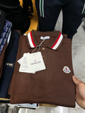 Moncler Brown Polo T-Shirt