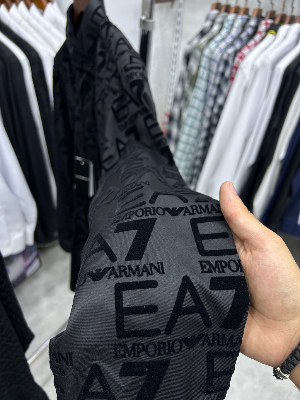 EA7 Designer Shirt-Black